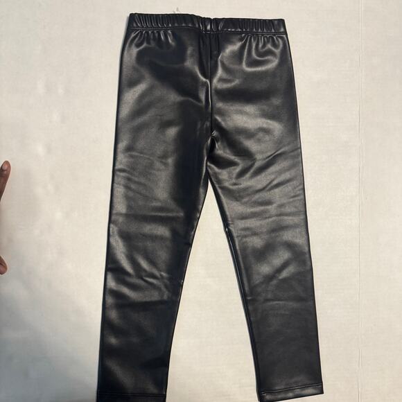 Lot of 2 Baby Gap Leggings Everyday Playwear Basic Casual School Metallic Soft - Picture 1 of 9